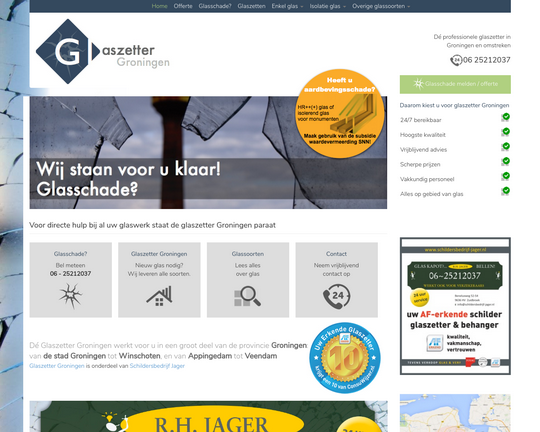 Glaszetter Groningen Logo