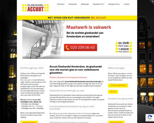 Accuut Glashandel Amsterdam Logo