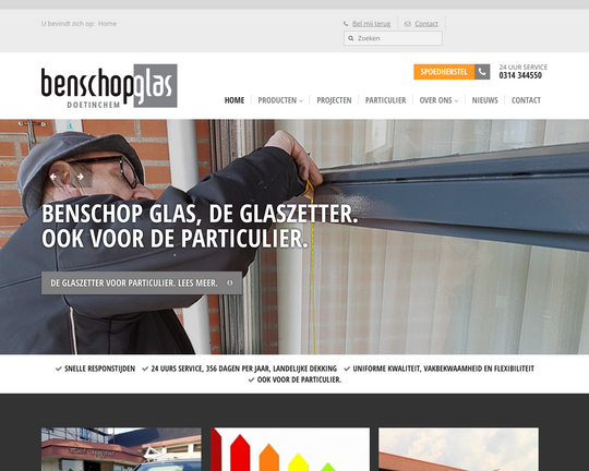 Benschop Glas Logo