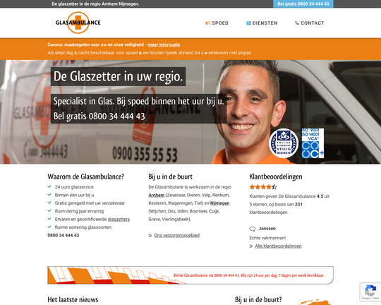 De Glasambulance Logo