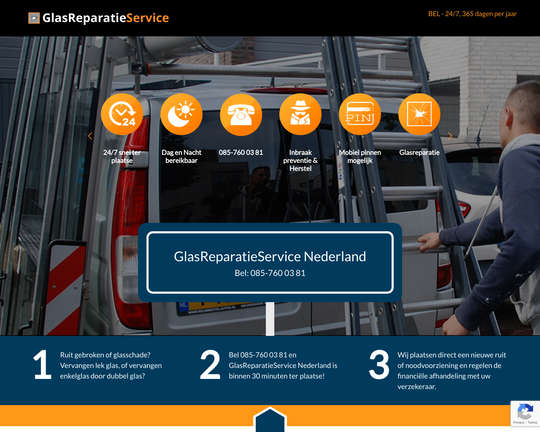 Glas Reparatie Service Logo