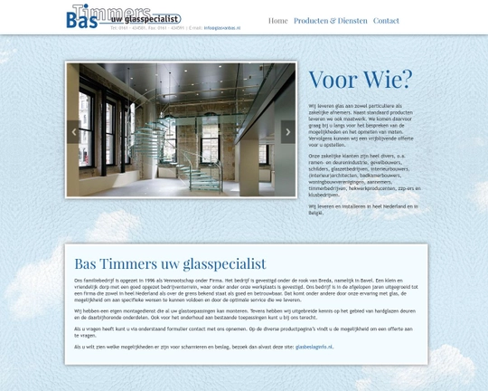 Glas van Bas Logo