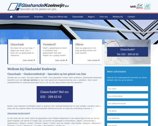 Glashandel Koelewijn Logo