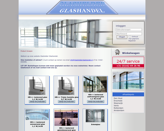 Glashelder Glashandel Logo