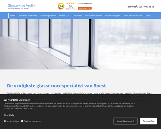 Glasservice Vrolijk Logo
