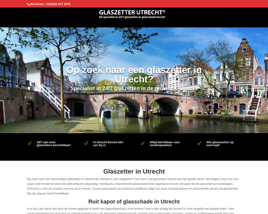 Glaszetter Utrecht Logo